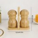 Wooden Salt Shakers Set